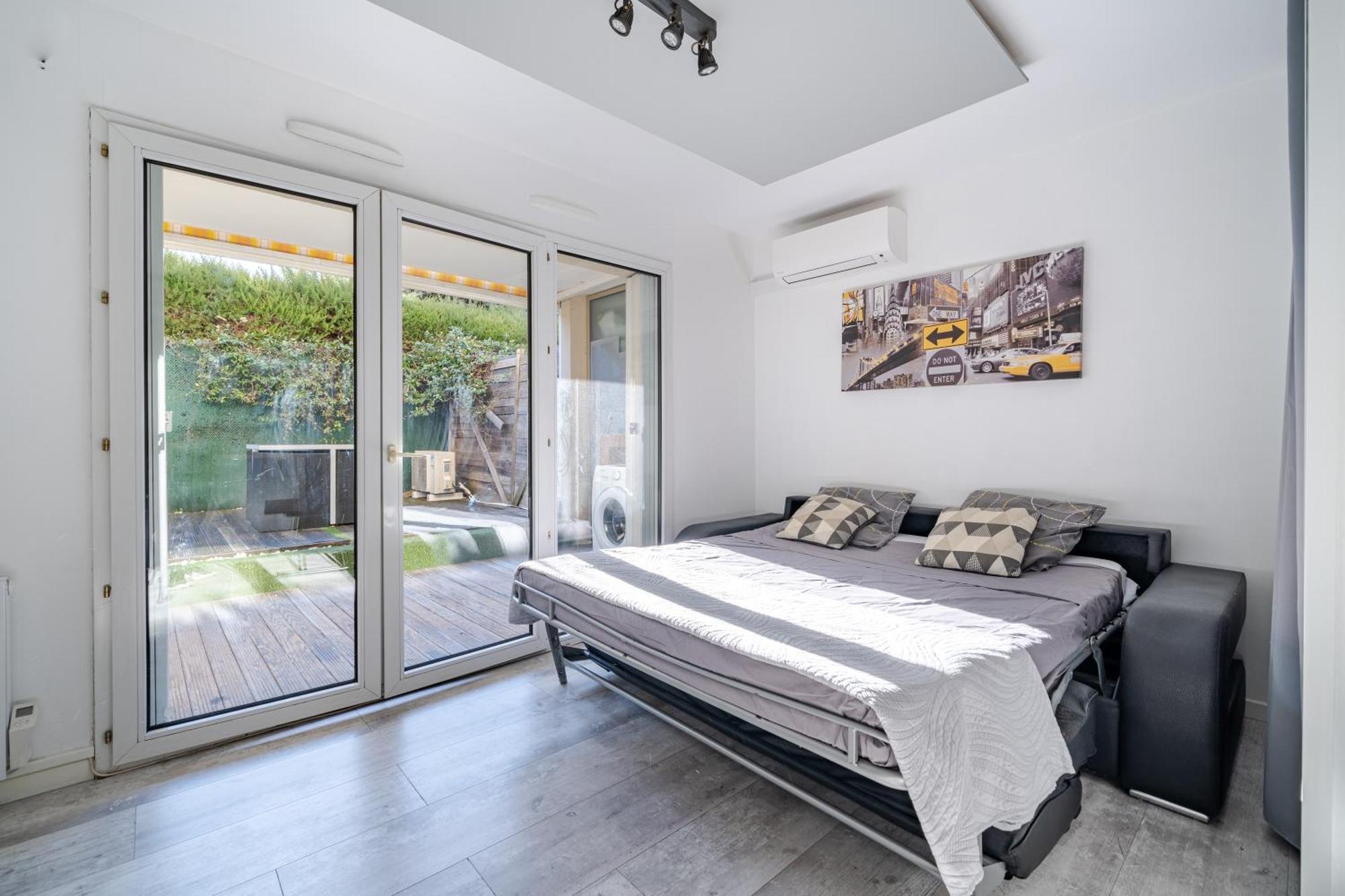 Charmant Studio Cagnes-sur-Mer Buitenkant foto